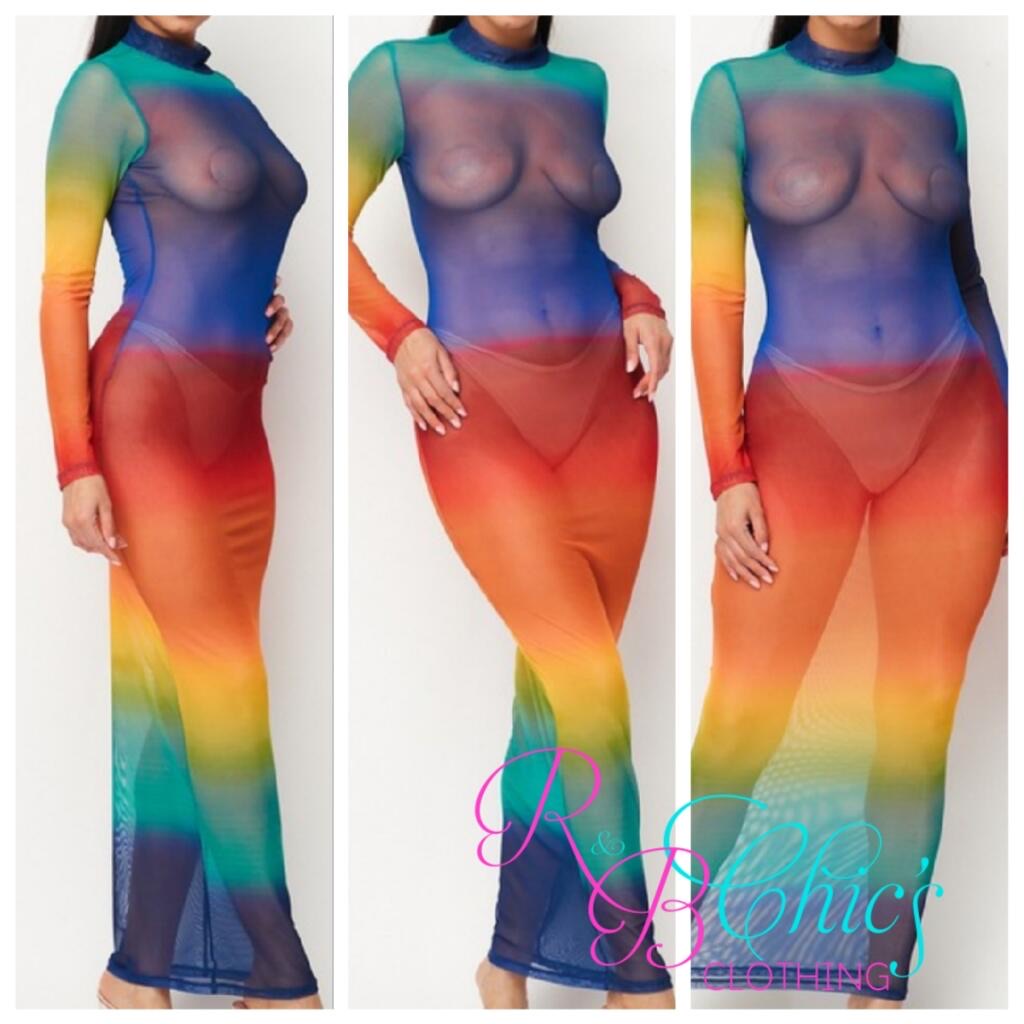 Rainbow Kiss Cover Up