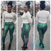 Iridescent Metallic Pants