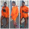 Relaxed Summer Short Set (Orange)