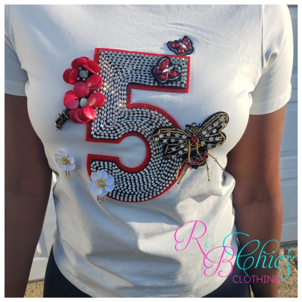 3D Butterfly Tee