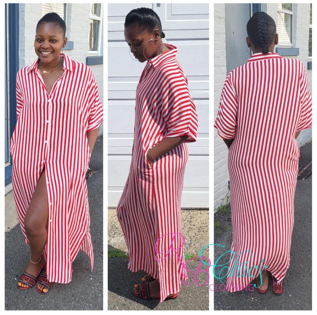 The Perfect Pinstripe Dress